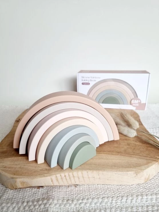 Arc en ciel en silicone